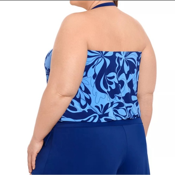 Bal Garbour bandeau blouson tankini - Picture 2 of 7